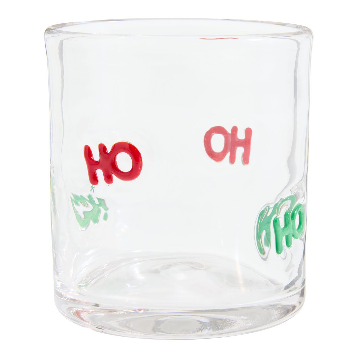 Charm Christmas Inlay Double Old Fashioned Glass | World Market