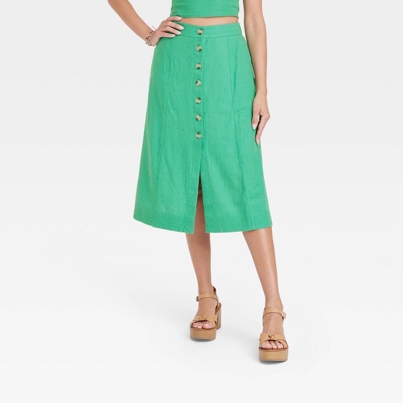 Women's Utility Midi A-Line Skirt - Universal Thread™ | Target