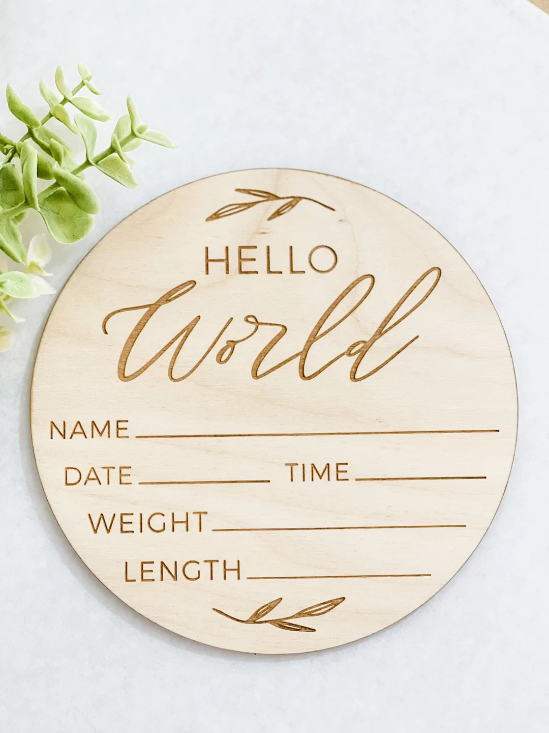 Baby Announcement Sign, Hospital Announcement, Baby Stats Sign, Baby Stats Announcement, Baby Sho... | Etsy (US)