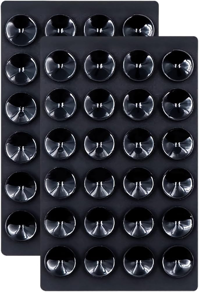 HOWILIM Silicone Suction Phone Case Adhesive Mount 2PCS，Card Holder for Phone case Stick on Com... | Amazon (US)