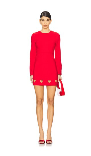 Leva Dress in Scarlet | Revolve Clothing (Global)