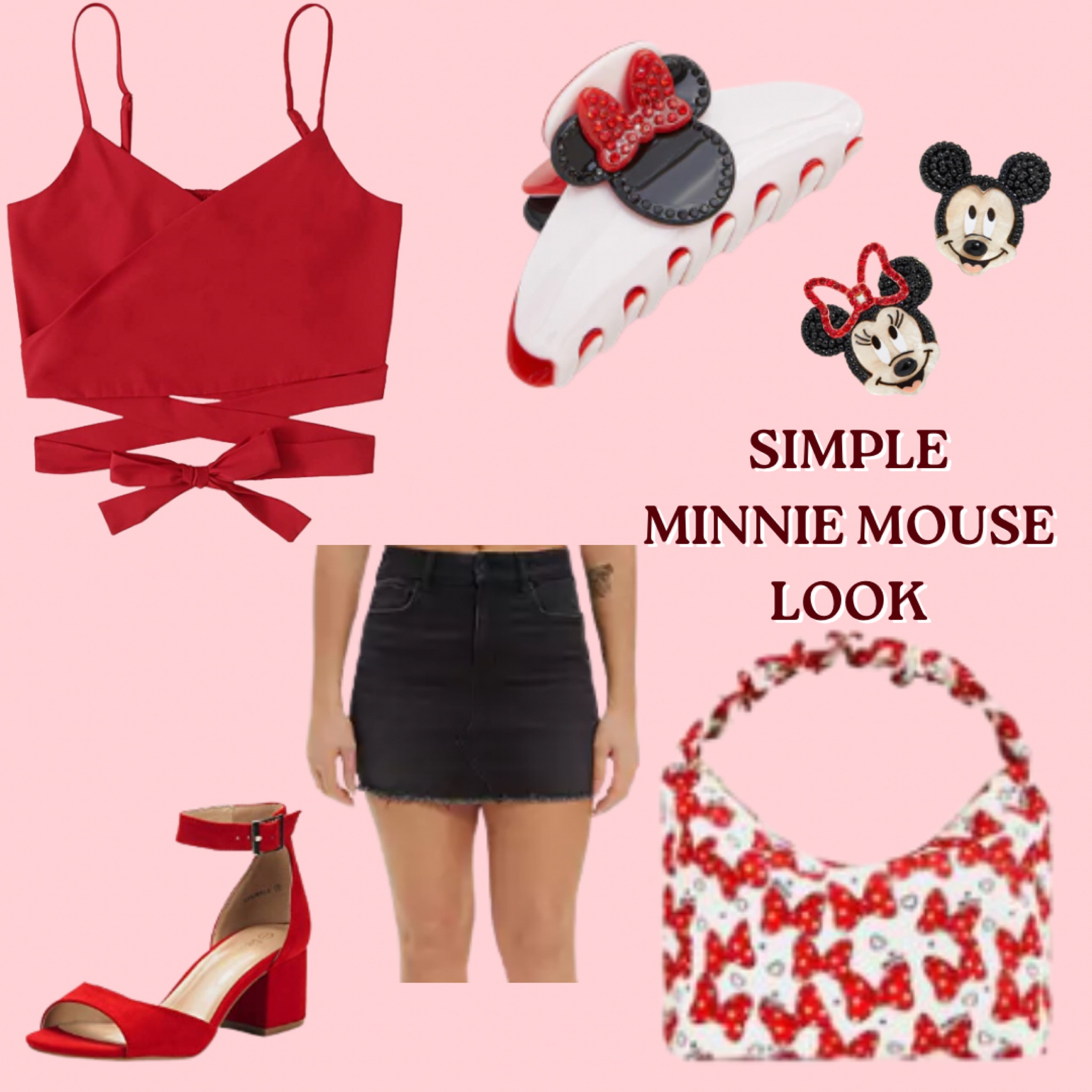Simple Minnie Mouse Look to wear to Disney World! 

#LTKfit #LTKtravel #LTKstyletip