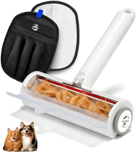Pet Hair Removal Set, Roller Pet Hair Remover, Pet Hair Removal Glove for Dogs & Cats, Pet Fur Re... | Amazon (US)