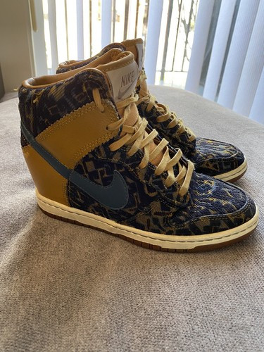Nike Dunk Sky Hi Hidden Wedge Boho 2012 Size 5.5 Women’s RARE | eBay UK