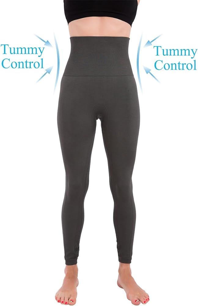 Homma Premium Thick High Waist Tummy Compression Slimming Leggings | Amazon (US)