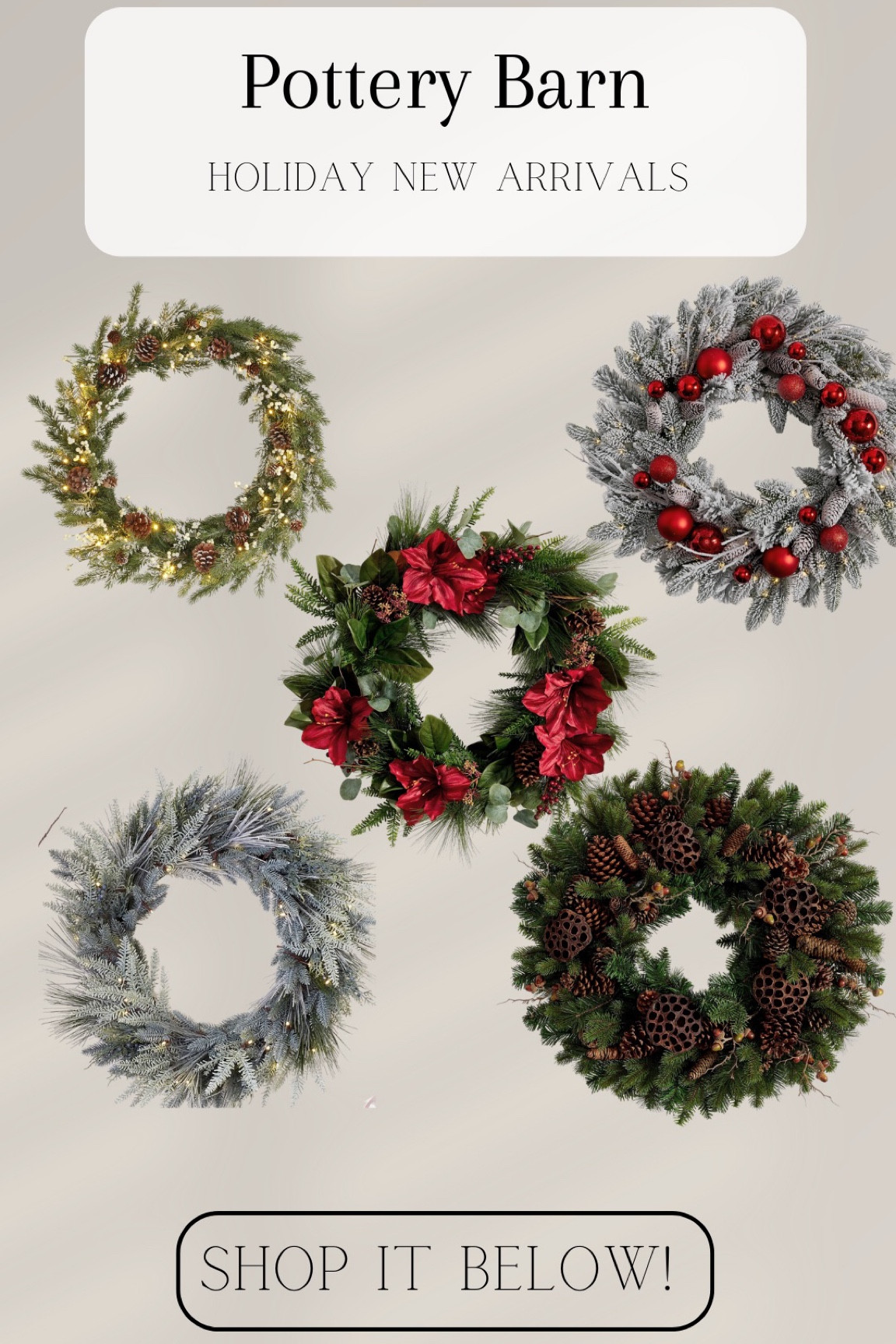 Holiday wreaths from Pottery Barn!

Greenery
Wreaths
Faux florals
Pottery barn
Neutral home
Home decor finds
Amazon
Crate and barrel
Target
Cozy home
Christmas decor
Holiday decor
Decor favourites
Minimalist home
Area
Rugs
Loloi rugs
Vase decor
Neutral vases
Wall Art
Christmas trees
Holiday favourites 
Bedroom decor
Kitchen decor
Living room decor
Office decor 
Dining room decor 

#livingroomdecor #livingroommakeover #livingroomideas #livingroominspo #livingroomtips #livingroomtiktok #livingroomdecorinspiration #livingroomdecorationideas #livingroomdesign

#LTKHoliday #LTKhome #LTKSeasonal