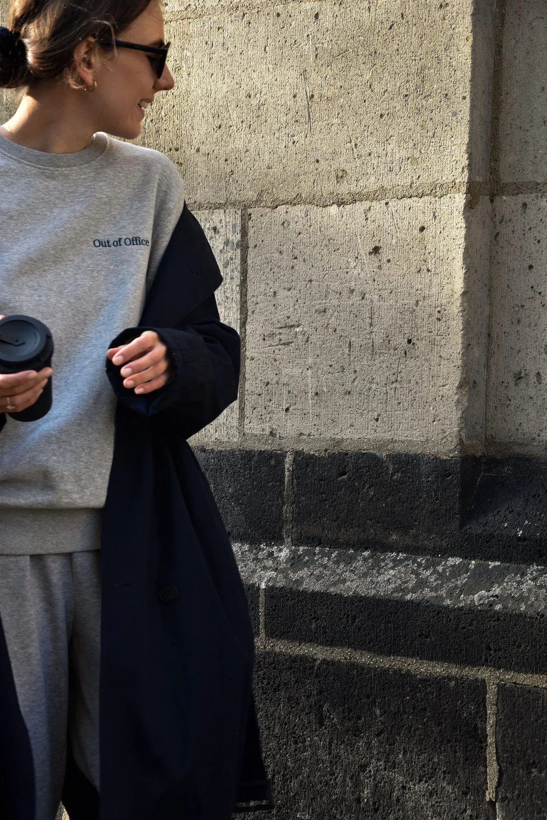 Out of Office Sweatshirt Unisex Cloud, Organic Cotton Grey - Etsy Netherlands | Etsy (NL)