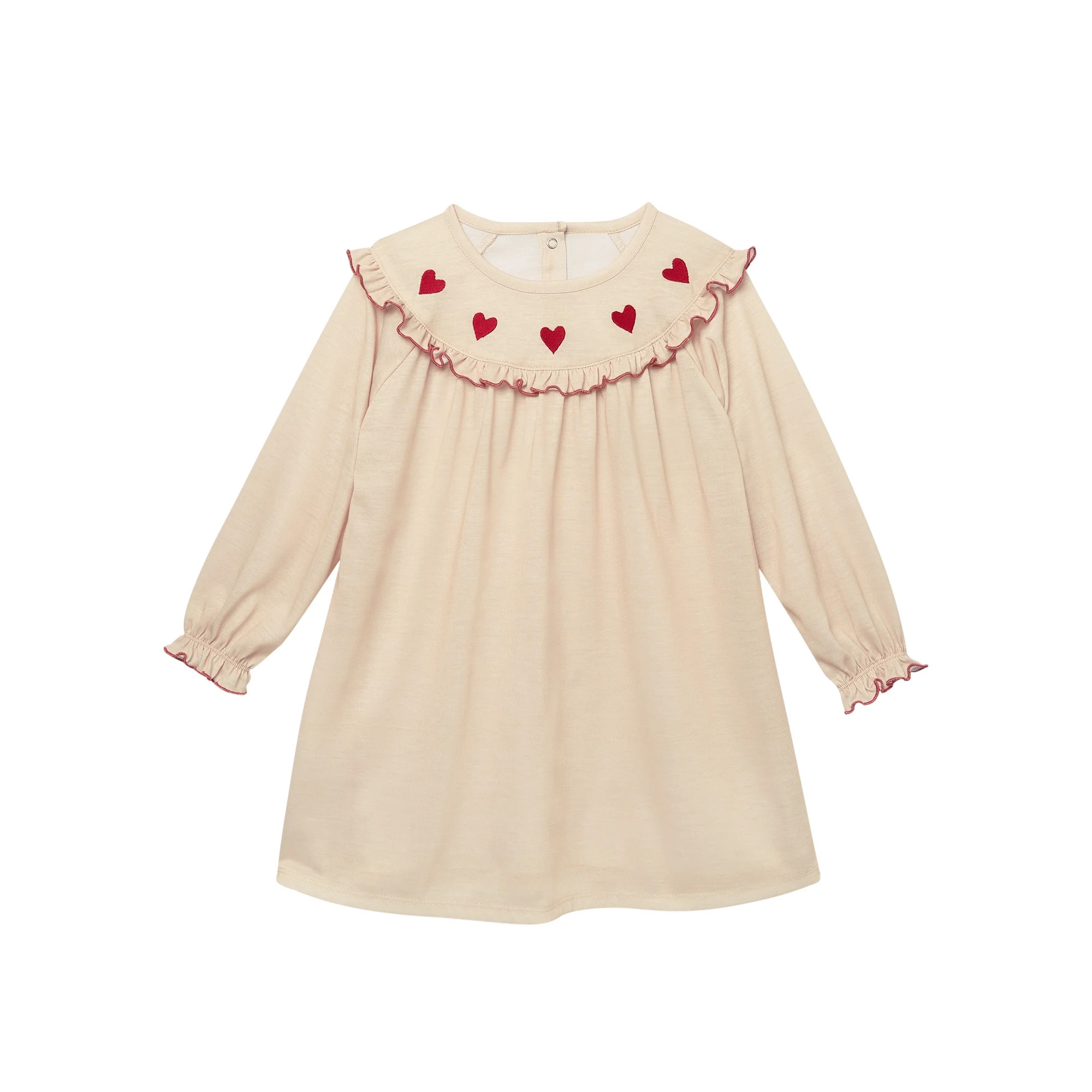 Modern Moments by Gerber Toddler Girl Valentine's Day Nightgown, Sizes 12M-5T | Walmart (US)