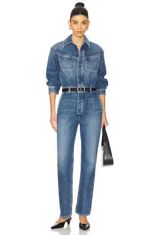 Citizens of Humanity Solene Polished Jumpsuit in Phantom from Revolve.com | Revolve Clothing (Global)