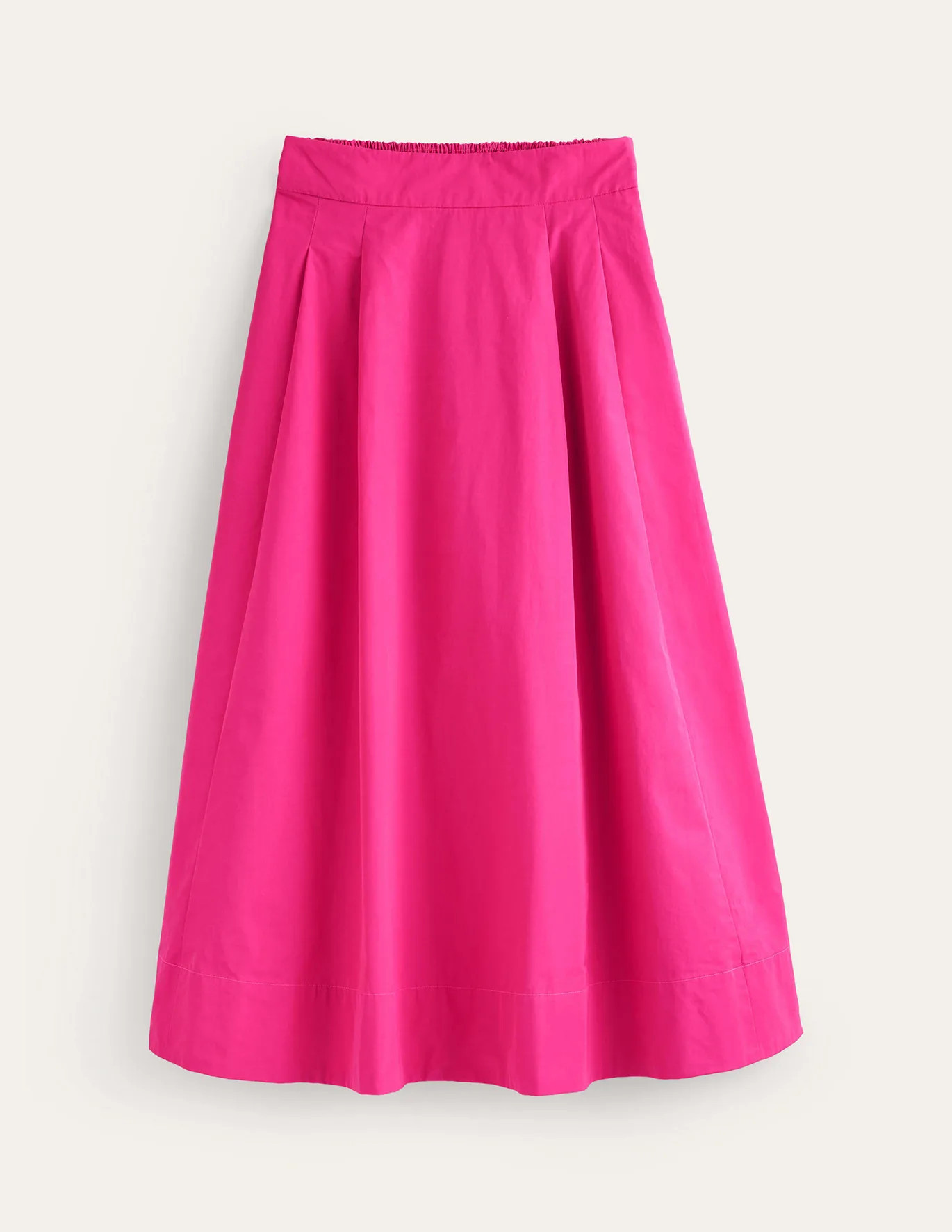 Taffeta Pull-on Midi Skirt | Boden (UK & IE)