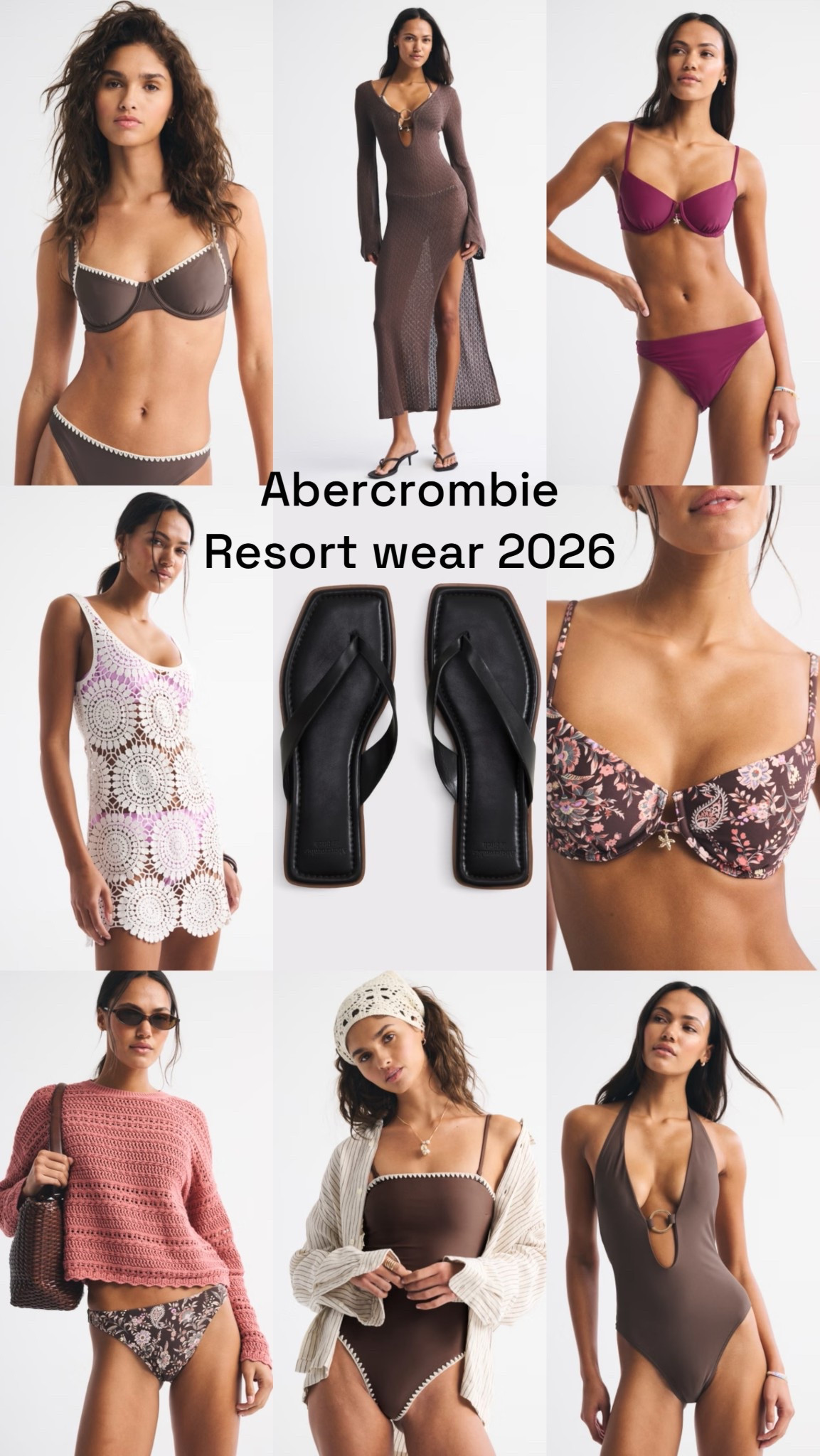 Resort wear 2026! Abercrombie just released a few new pieces for your next vacation getaway. Beautiful bikinis and coverups sure to impress and relax in. @abercrombie 

#LTKootd #LTKSeasonal #LTKTravel