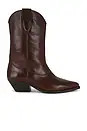 Isabel Marant Duerto Boots in Burgundy. - size 37 | Revolve Clothing (Global)
