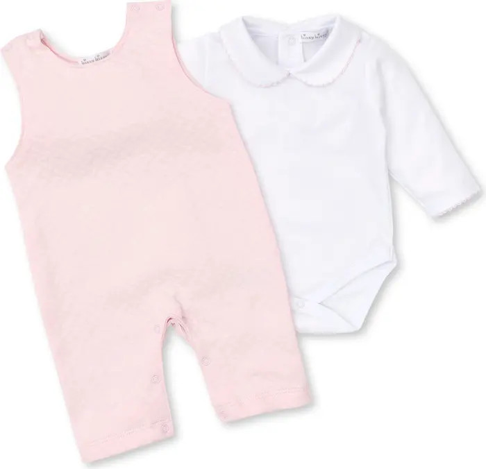 Kissy Kissy Cotton Bodysuit & Jacquard Romper Set | Nordstrom | Nordstrom