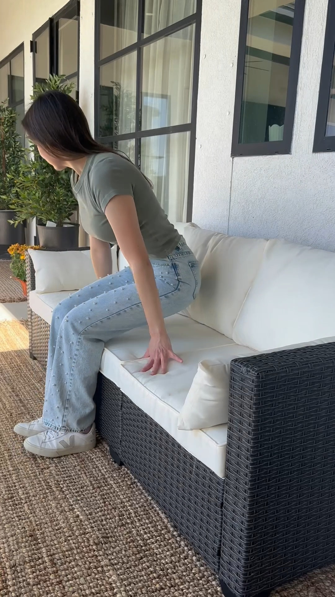 Outdoor seating with an indoor aesthetic ☀️budget friendly find!

#LTKStyleTip #LTKHome #LTKFamily