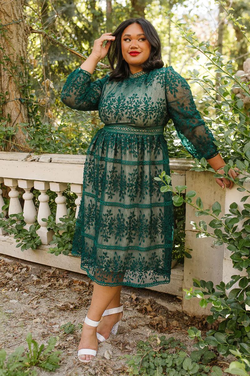 Sicily Dress in Green | Ivy City Co