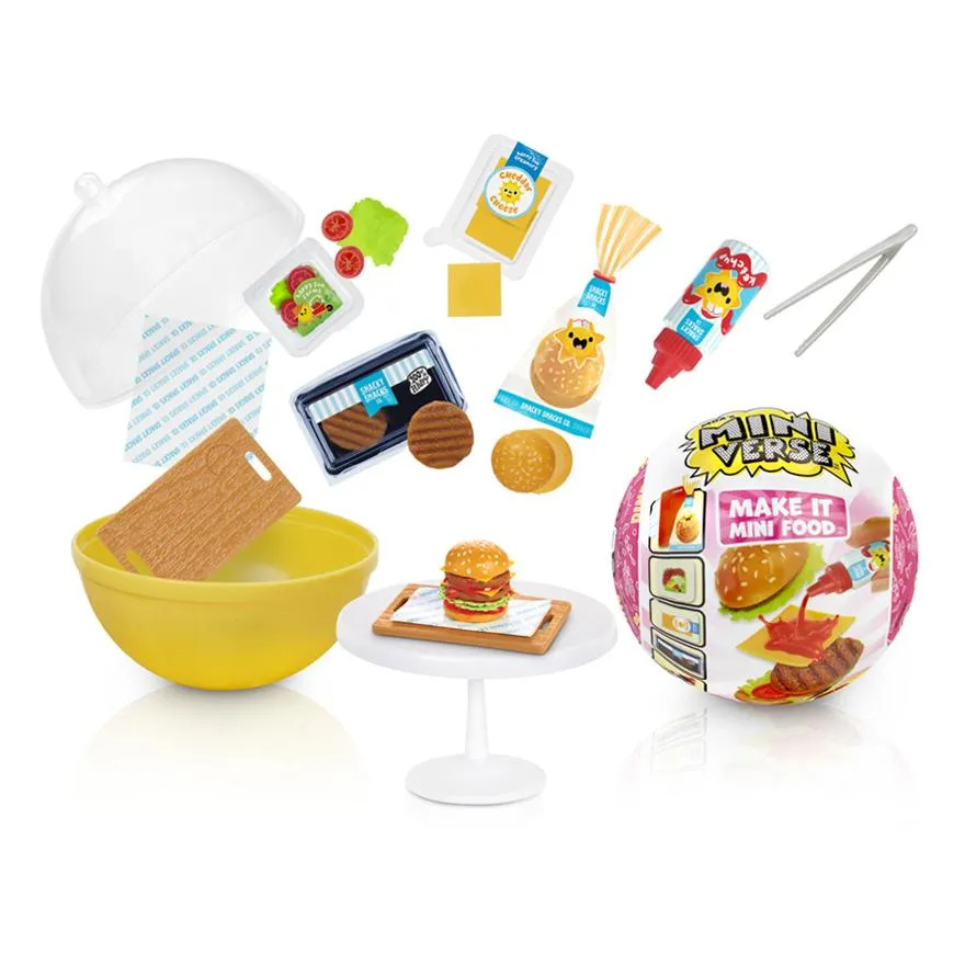 Conjunto de Acessórios - Miniverse - Make It Mini Foods: Dinner Series - Mga - Ri Happy Brinqued... | Ri Happy (BR)