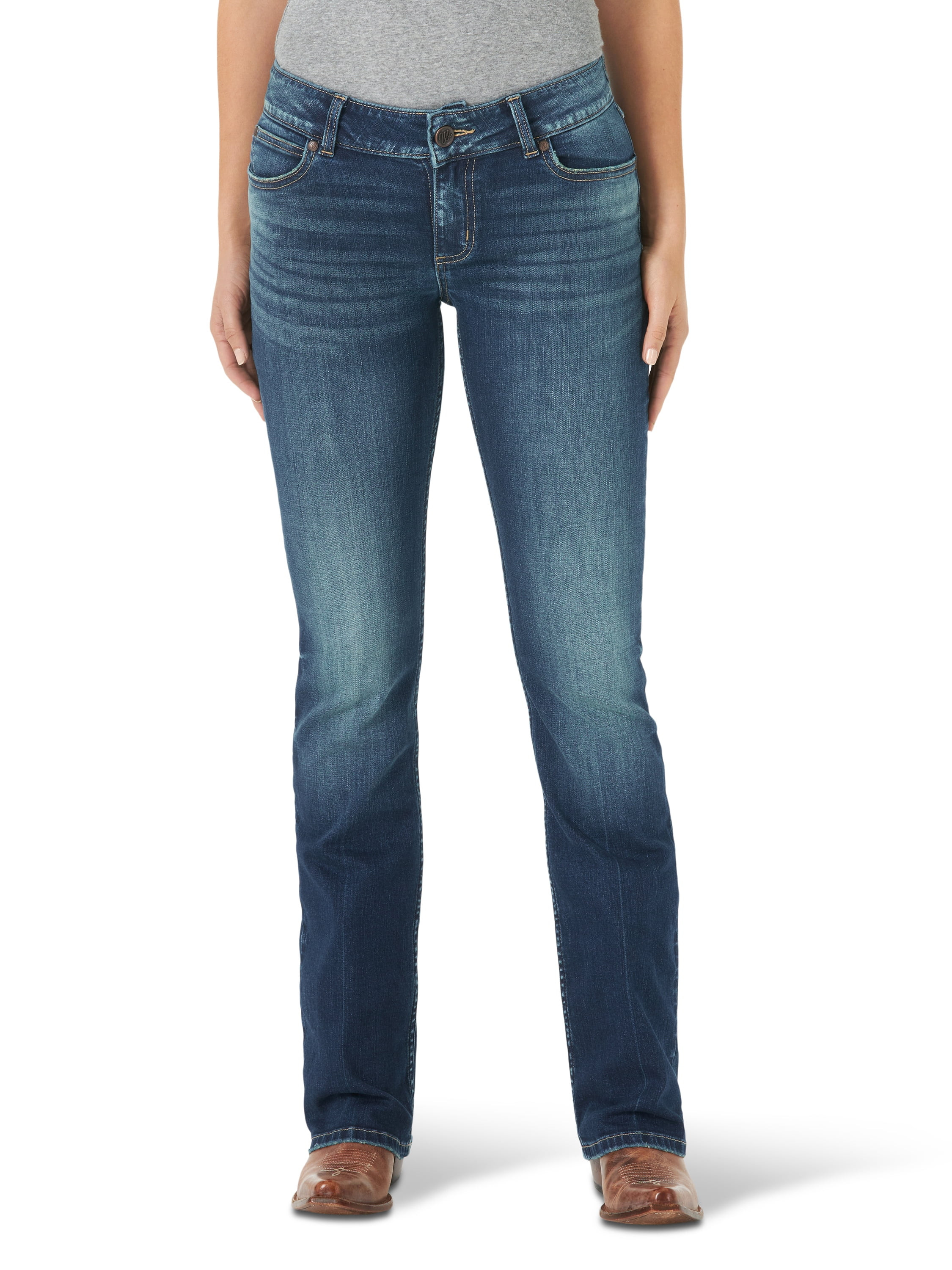 Wrangler® Women's Retro Mae Bootcut Jean with Stretch Fabric | Walmart (US)