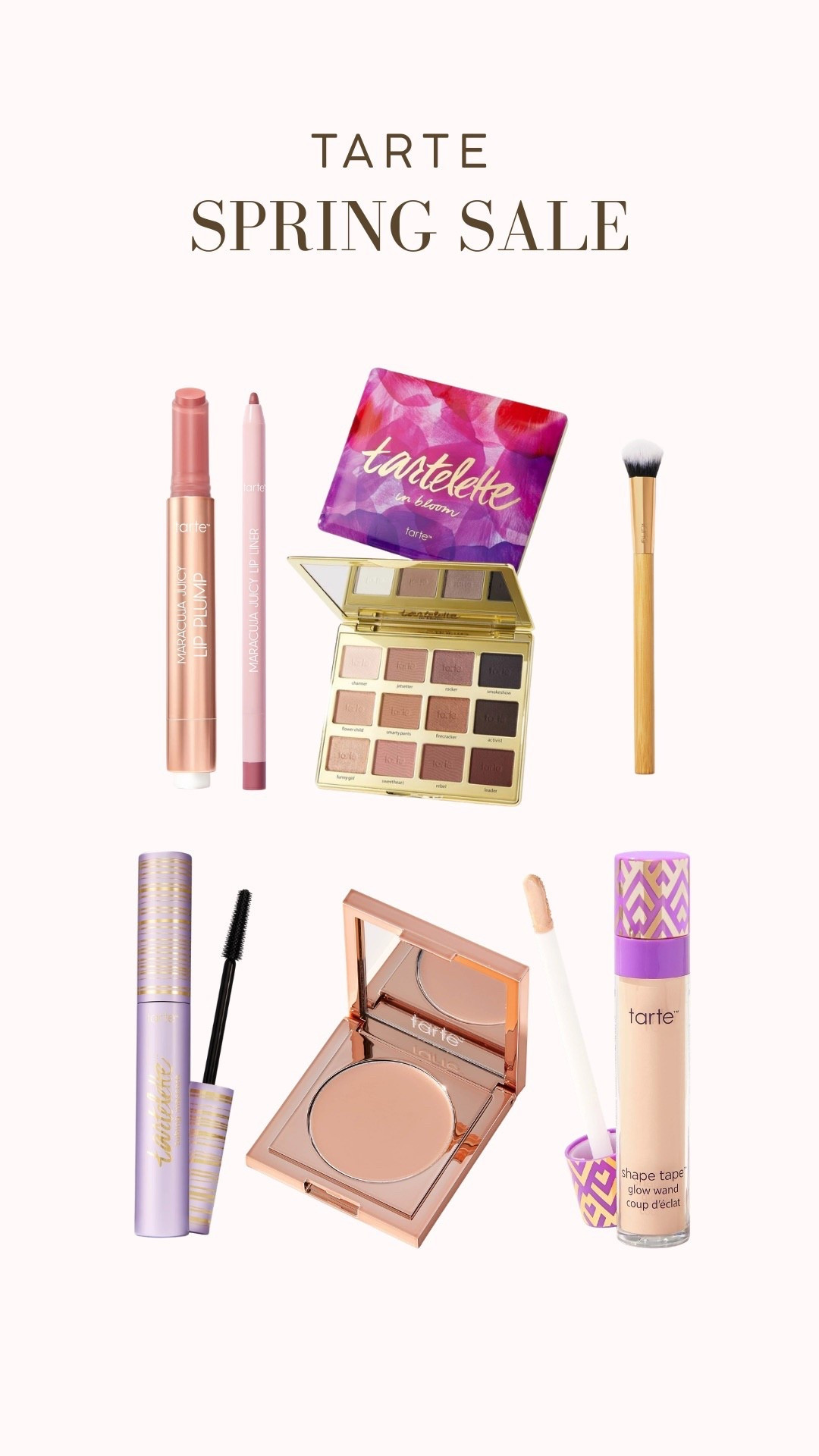 LTK Spring Sale! Tarte 35% off site wide 

#LTKSpringSale #LTKBeauty