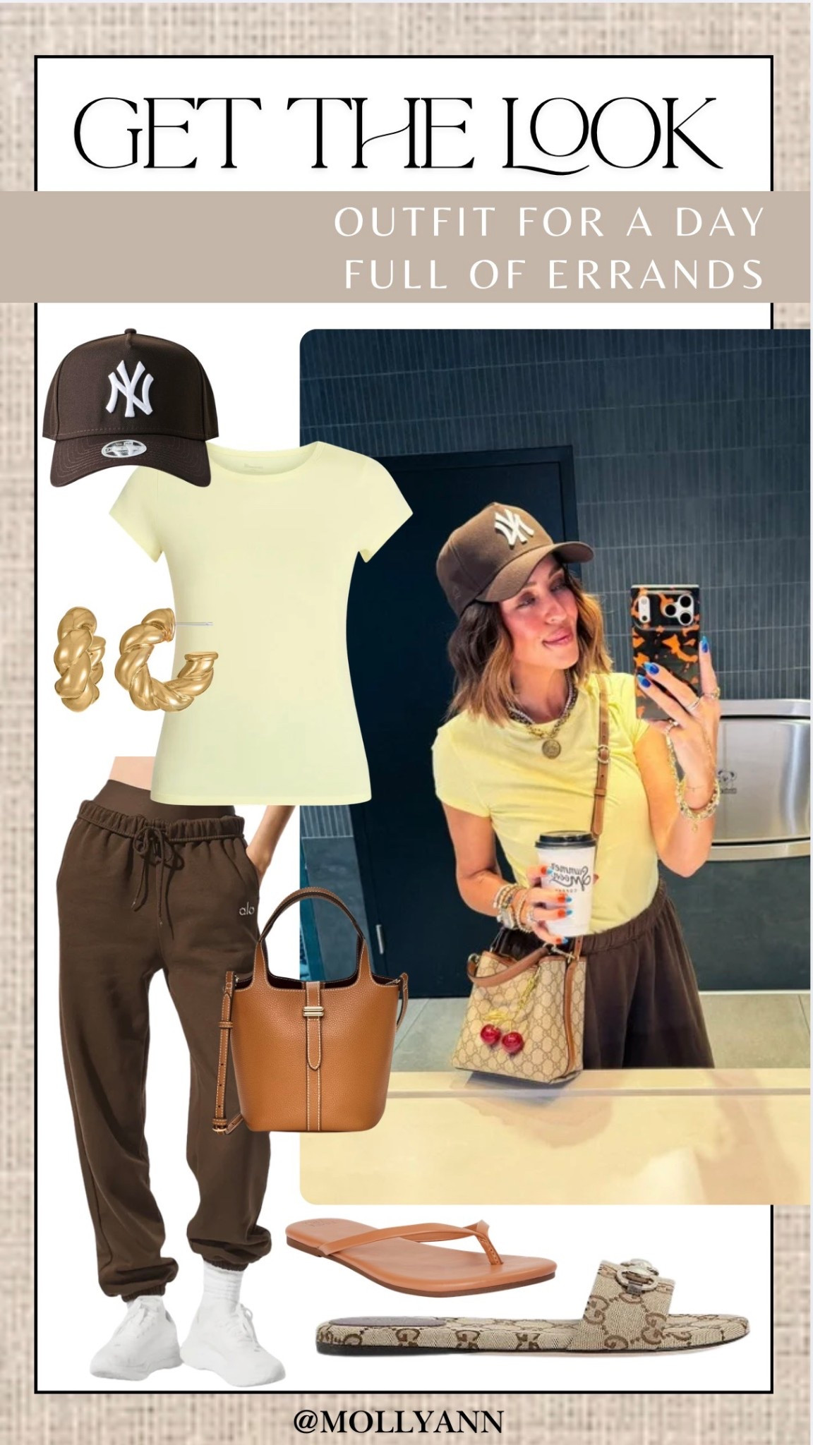 Yellow and brown casual ootd!!
Shirt - size S
Sweatpants - size M



#LTKootd #LTKmorningroutine #LTKTall