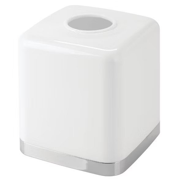 mDesign Modern Plastic Disposable Facial Tissue Box Cover | Target