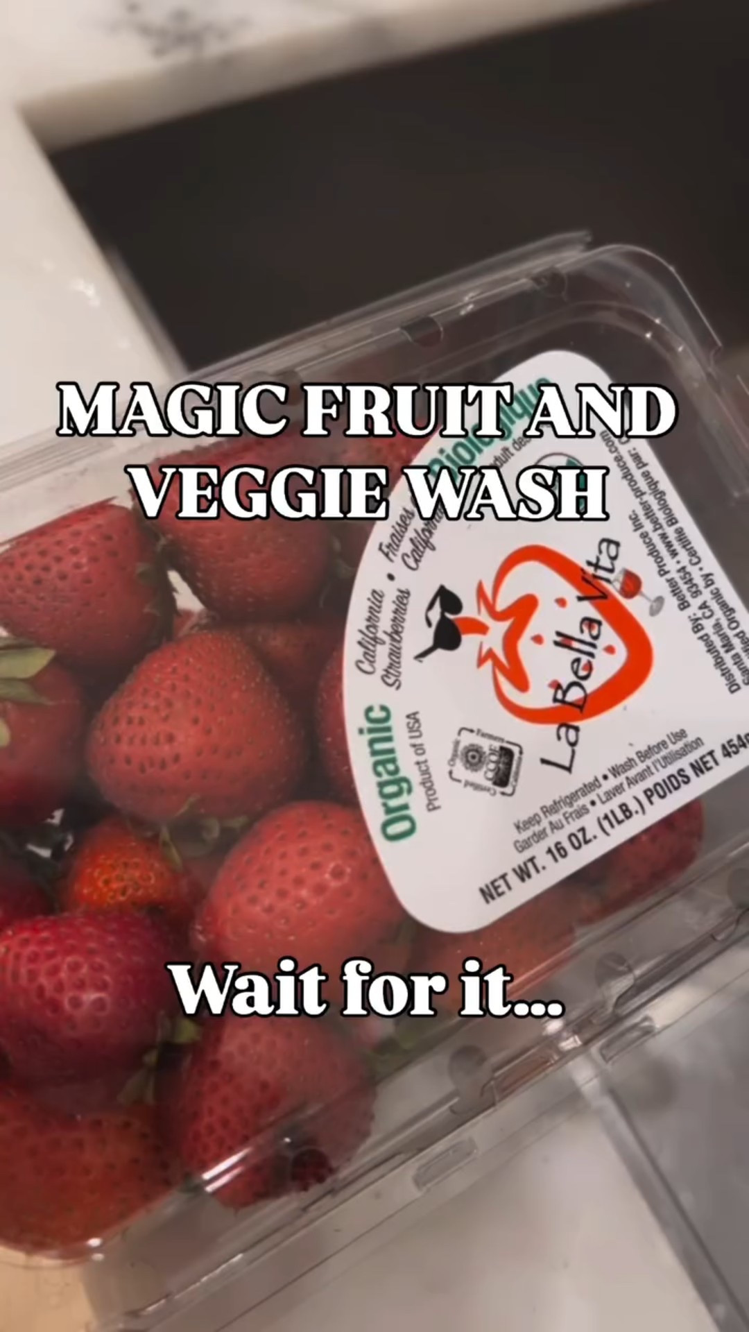 I used to be in the “I just rinse my produce” camp.
Then I wised up and started using vinegar. I was astonished at what came off my fruits and vegetables. Then I realized I could be doing more. So most recently, I switched to this magic wash. The film that comes off of even ORGANIC produce is astounding. Once you switch, you’ll never go back.

(FB)