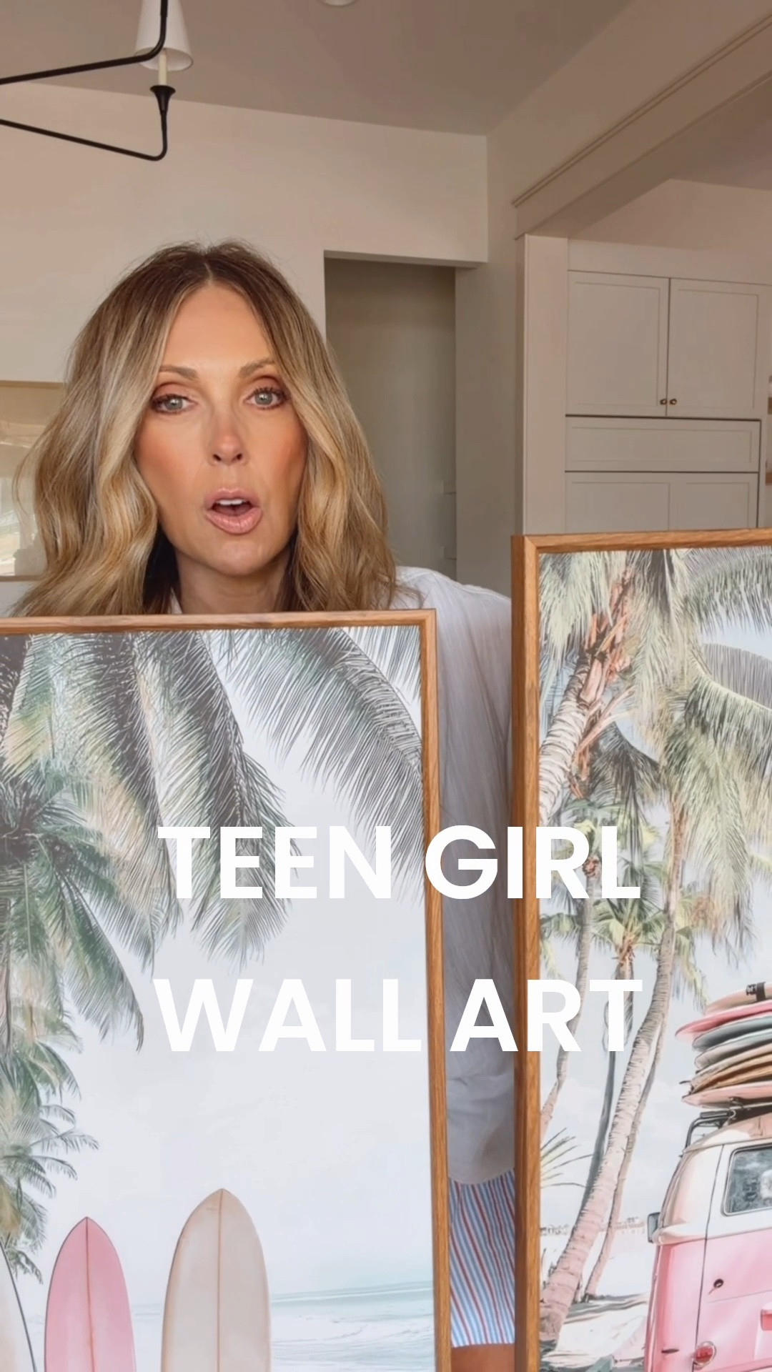 Framed art sets of three are one of my favorite dorm decorating tricks. Hang two over a full-size bed or along a long wall, then use the third piece in the bathroom, above a desk, or in another corner of the room to create a cohesive look throughout the space. 

@walmart #walmart @walmartpartner