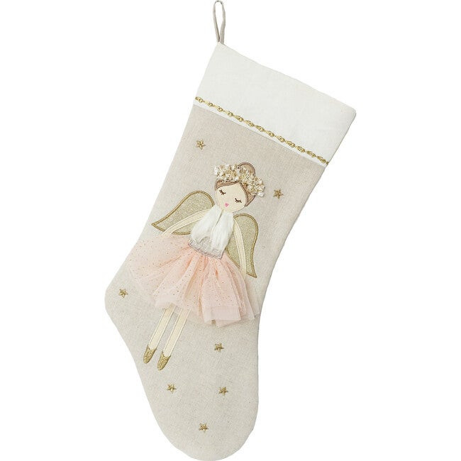 Angel Stocking, Pink | Maisonette