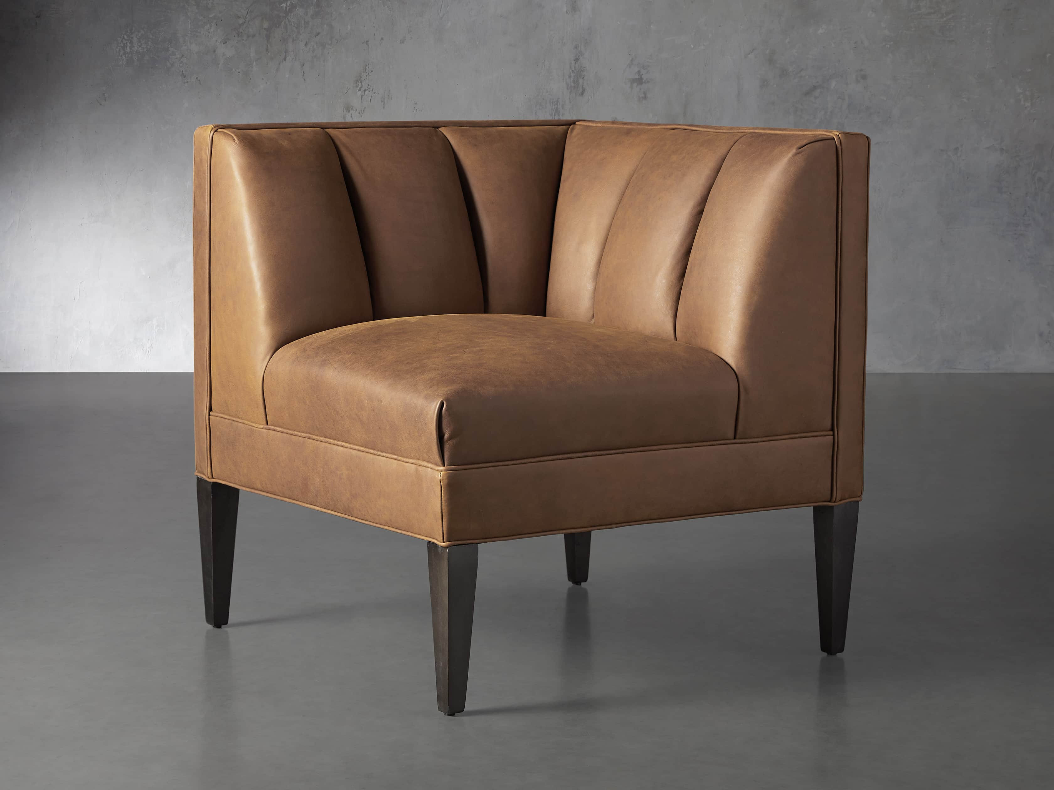 Gates Leather Corner | Arhaus