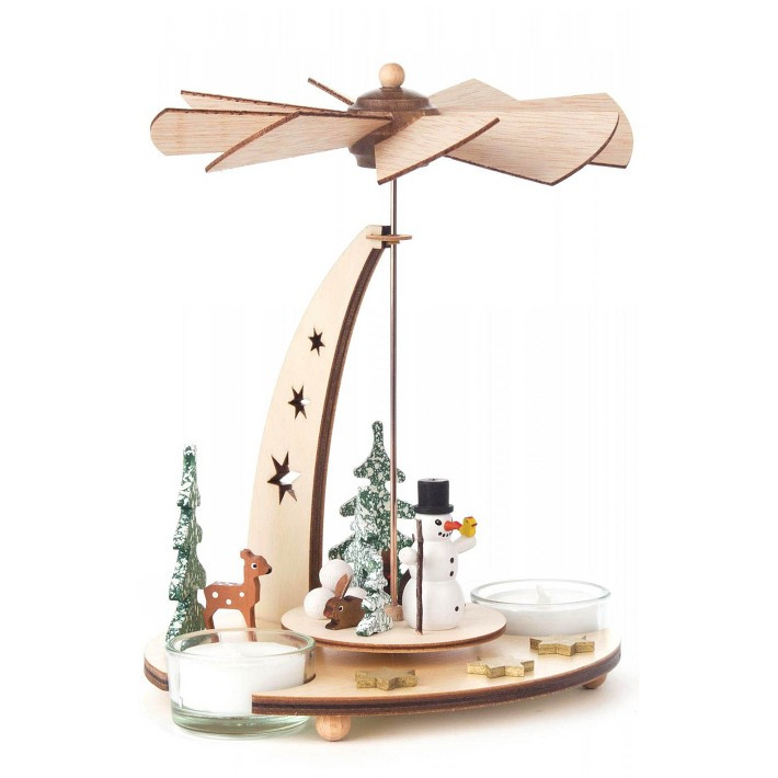 Dregeno Pyramid, Snowman in Forest | Williams-Sonoma