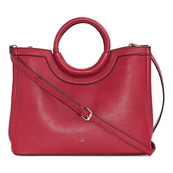 new!Liz Claiborne Mallory Ring Satchel | JCPenney
