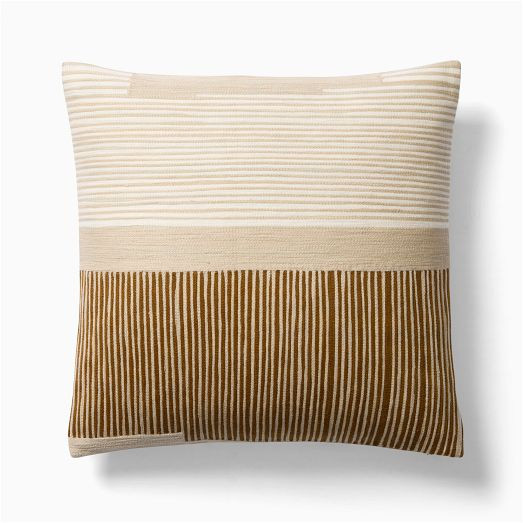 Crewel Durban Pillow Cover | West Elm (US)