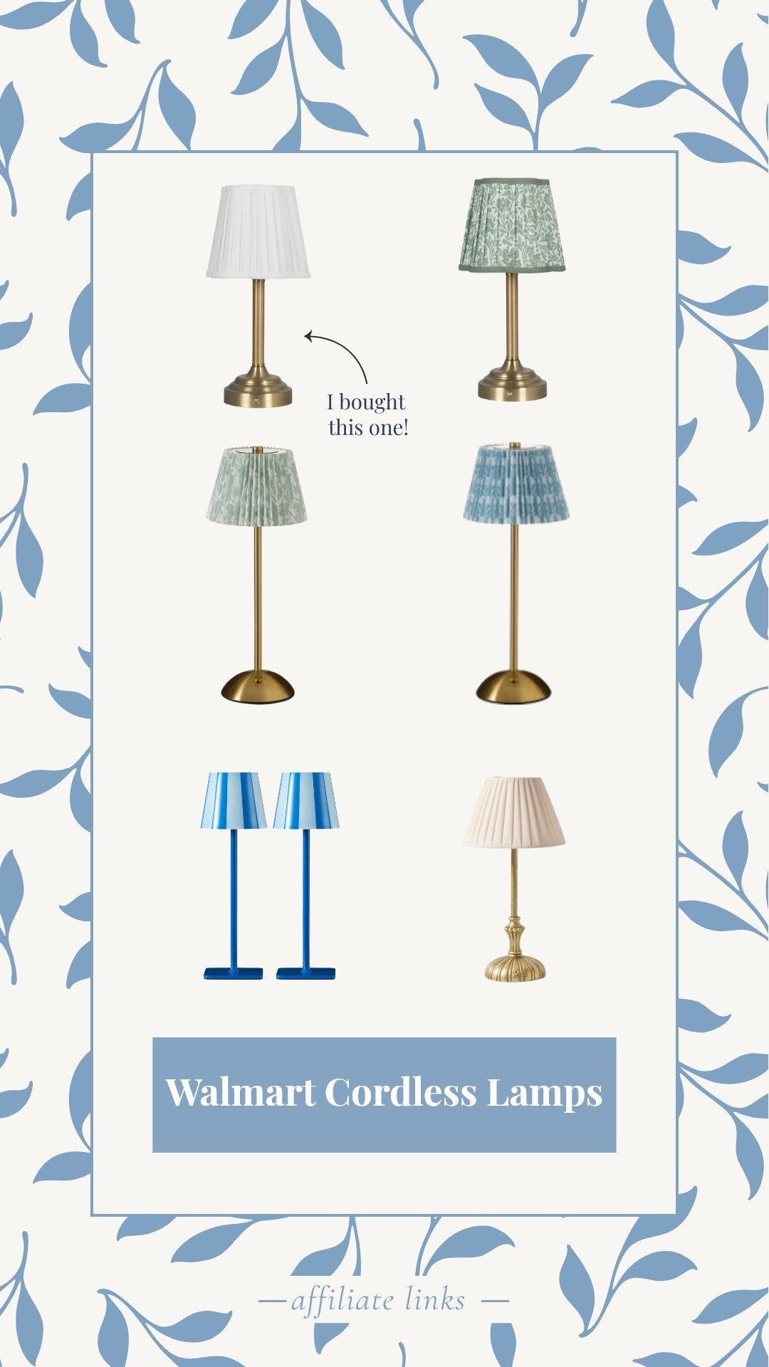 While searching for an affordable cordless lamp for my built-ins, I came across so many good ones from Walmart! The one I ordered is super sturdy and feels so much more expensive than it is with all the details 🤍

#LTKHome