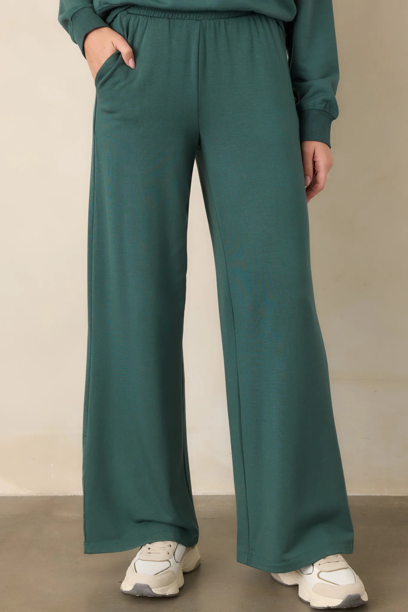 Z Supply In Transit Emerald Cove Modal Pant | Red Dress