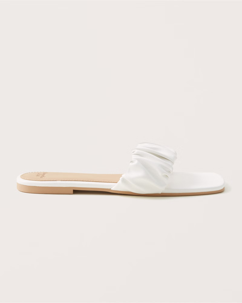 Ruched Sandals | Abercrombie & Fitch (US)