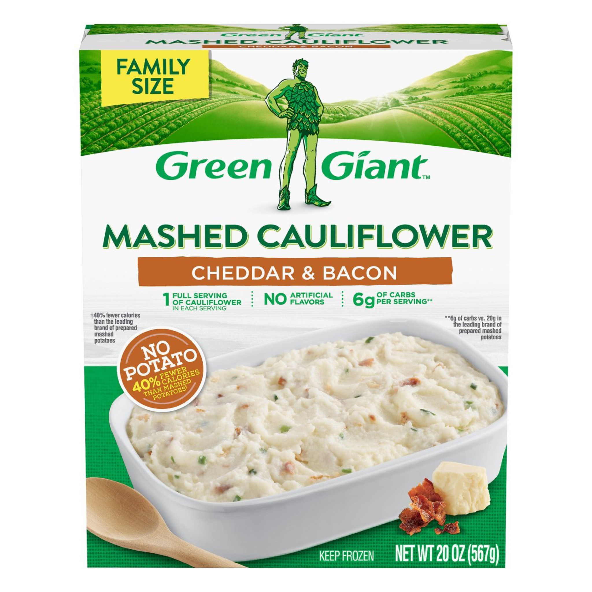 Yum- don’t feel like making it, this is a great frozen option