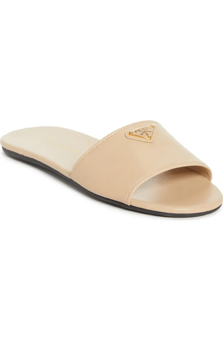 Logo Slide Sandal (Women) | Nordstrom