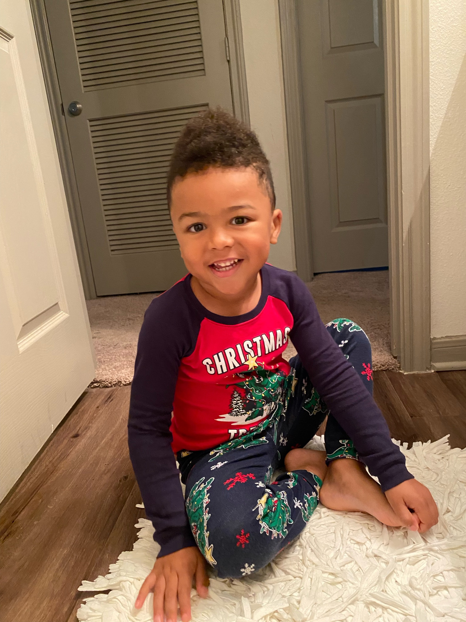 Dinosaur Christmas Jammies for my little dinosaur lovin boy! 

Dinosaur Clothes for Kids 
Dinosaur PJs 
Boys Pajamas 
Christmas Pajamas 
Boys Outfits 

#LTKbaby #LTKkids #LTKHoliday