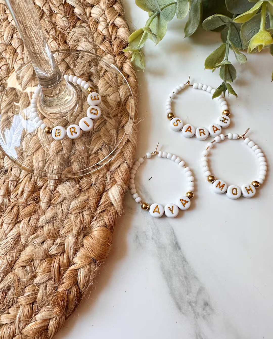 Personalized Bachelorette Party Gift Wine Charms Customized Wedding Favors Bridal Shower Gift Bri... | Etsy (US)