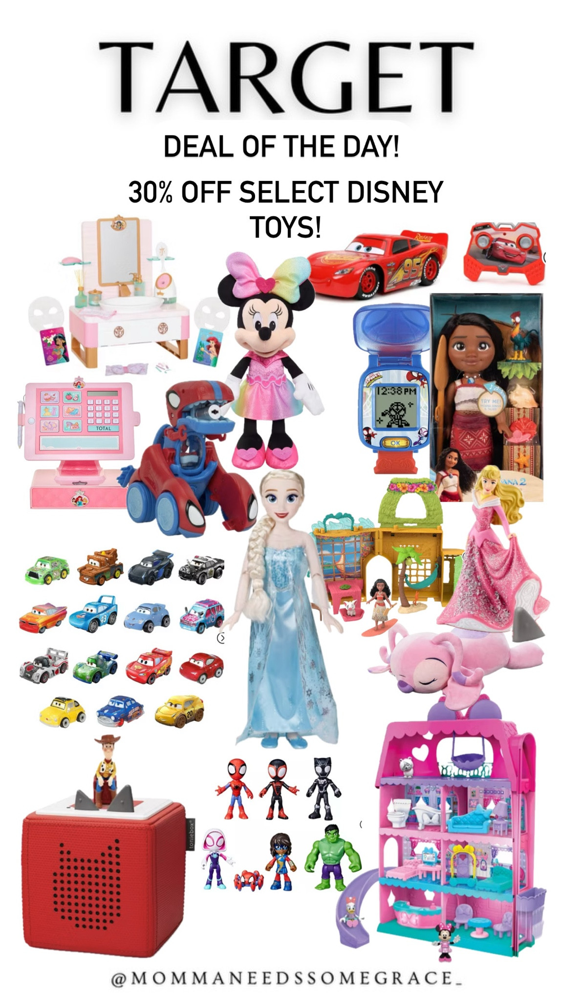 Target daily deal! 30% off select Disney toys! 

#LTKHoliday #LTKSaleAlert #LTKFindsUnder100