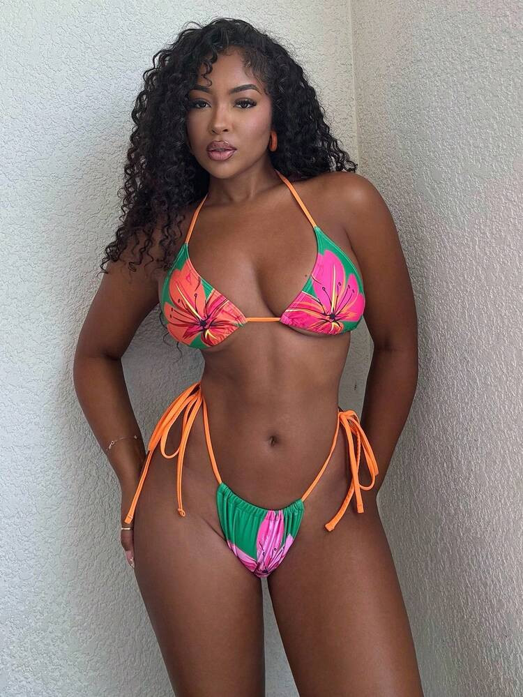 Tropical bikini set | SHEIN