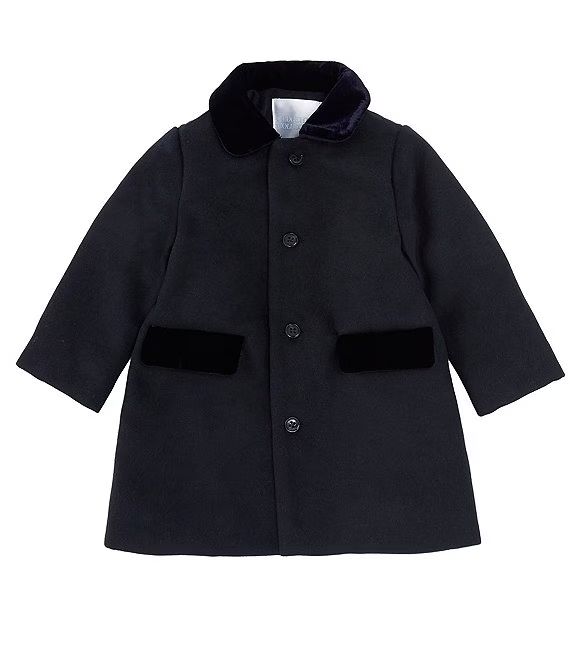 Baby Boy 12-24 Months Long Sleeve Button Front Dress Coat | Dillard's