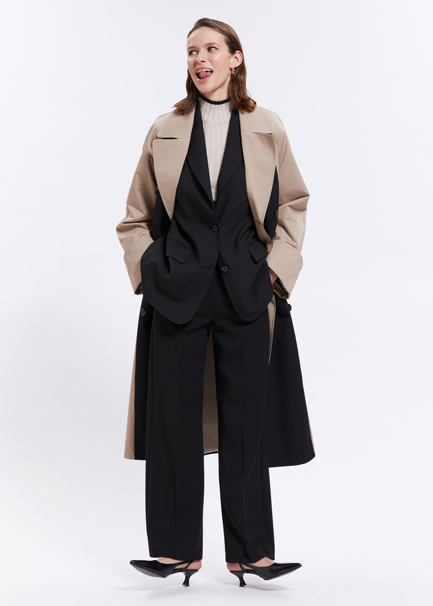 Wide Press Crease Trousers | & Other Stories US