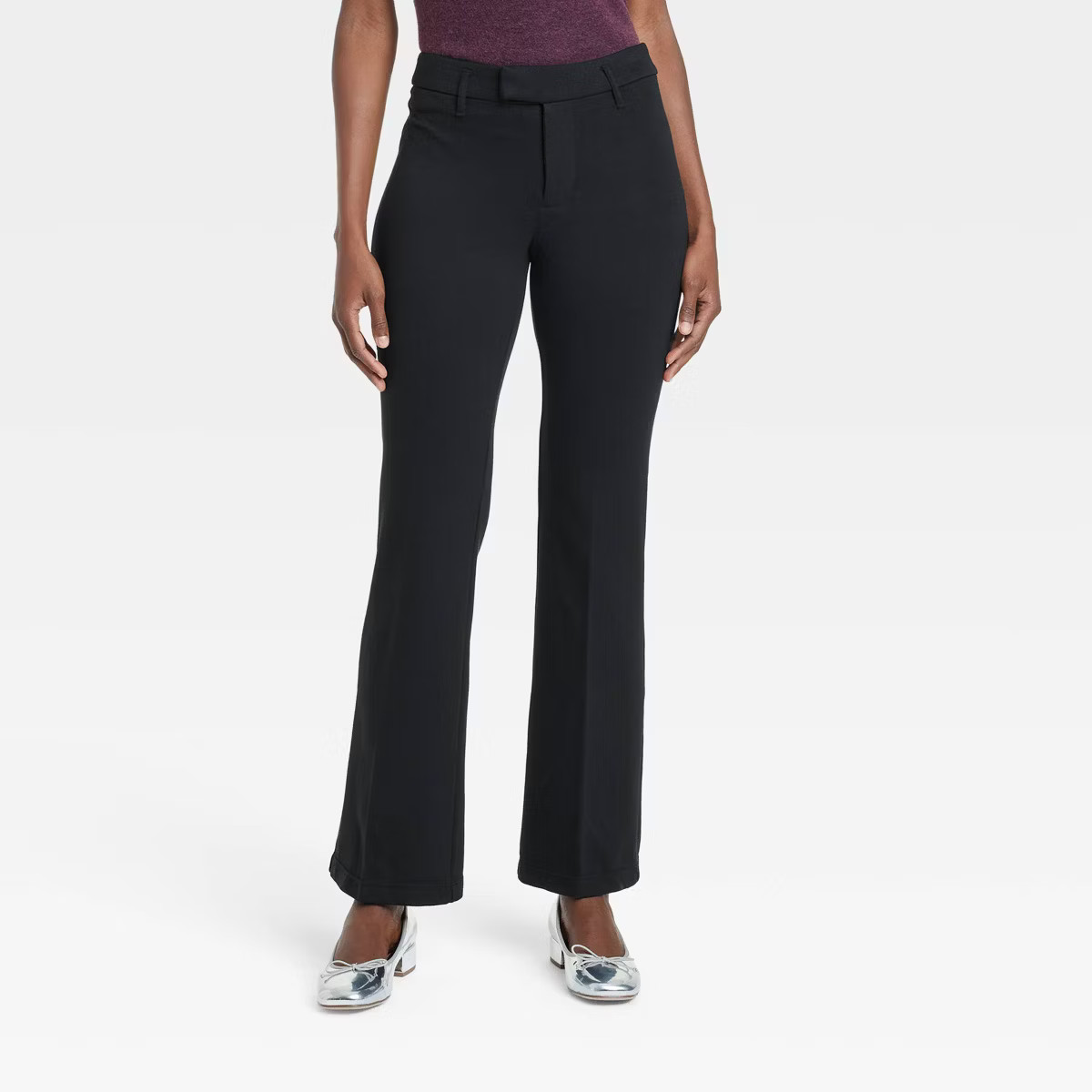 Women's High-Rise Flare Ponte Trousers - A New Day™ | Target