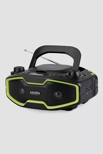 Jensen CD575 Portable Rechargeable CD AM/FM Boombox | Urban Outfitters (US and RoW)