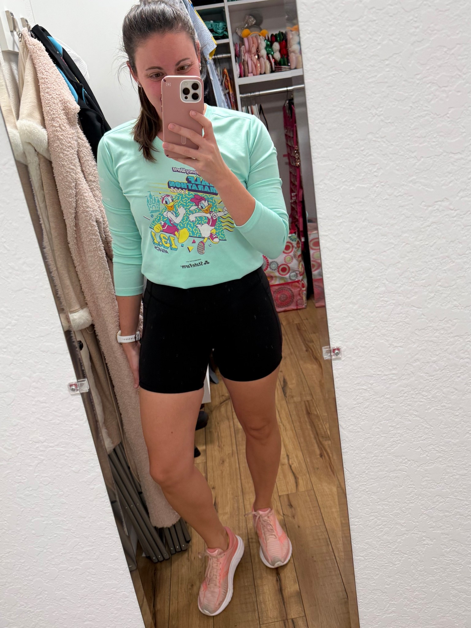 These bike shorts from Halara are quickly becoming my favorite. The way they fit and mold to you but also the pockets and the banding on the thigh to keep the shorts in place, perfection! They fit true to size and are often on sale! 

#LTKSaleAlert #LTKActive #LTKfitnessgoals