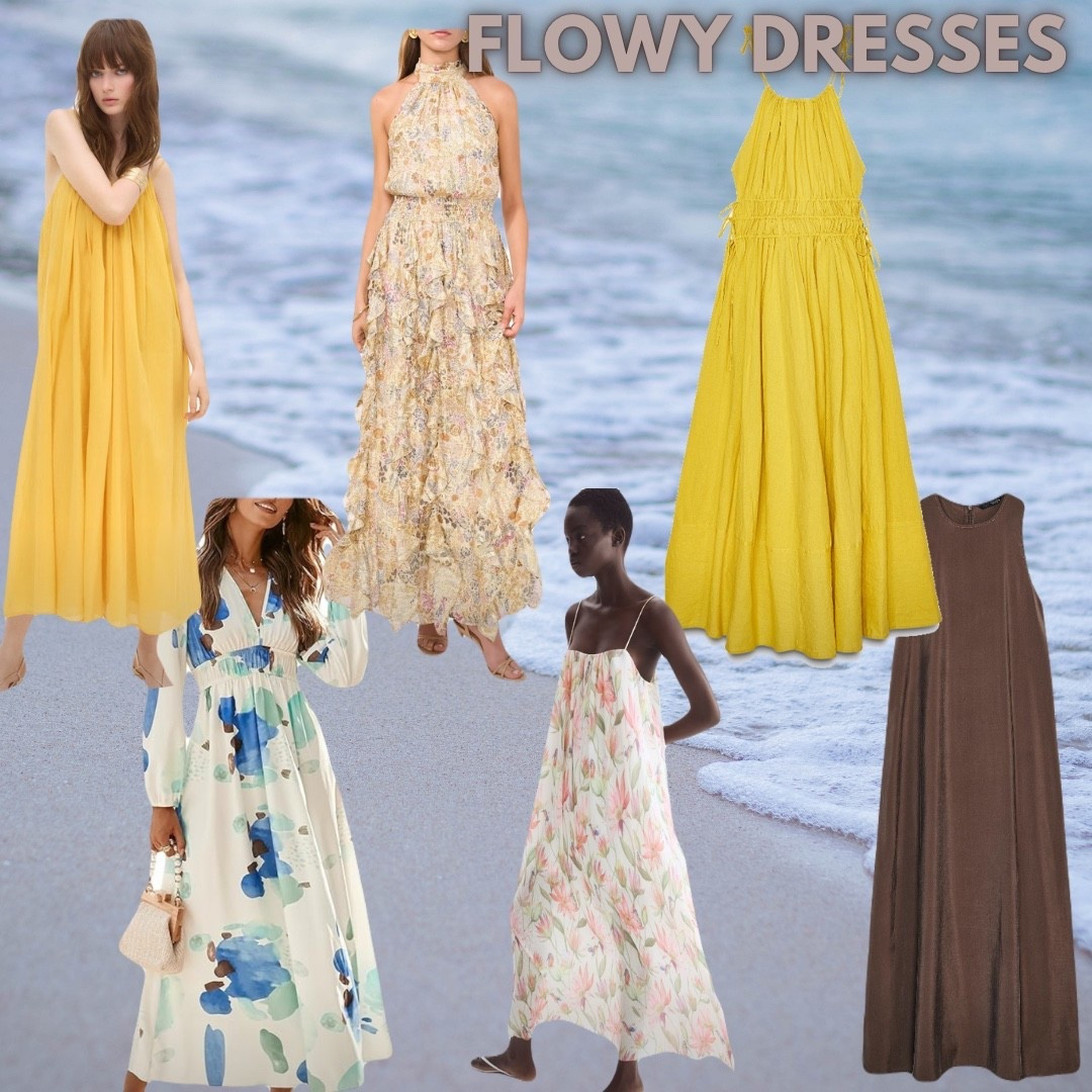 Flowy dresses! Boho chic style! 

#LTKWedding #LTKSeasonal #LTKSummerEdit