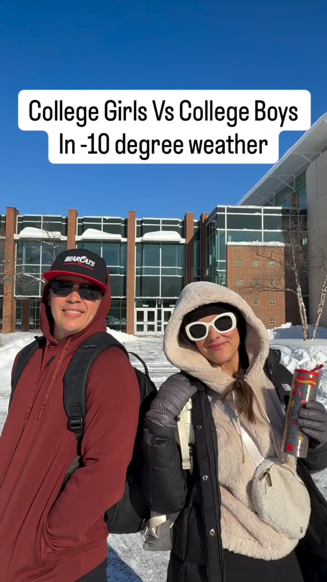Yep!

#collegekids #collegelife #collegeparents #collegegirls #collegeboys 

College boys versus girls in a winter storm, funny, college kid moments, how college boys dress in the winter, college nesters when there kids go back to school, relatable college life, when the college kids go back to school after the big winter storm, funny college kid reels