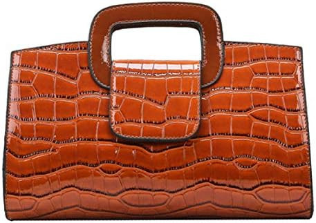 ZLMBAGUS Women Vintage Flap Tote Top Handle Satchel Handbags PU Leather Clutch Purse Shoulder Bag | Amazon (US)