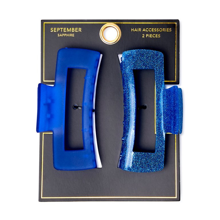 Birthstone Claw Clips, 2-Pack | Walmart (US)