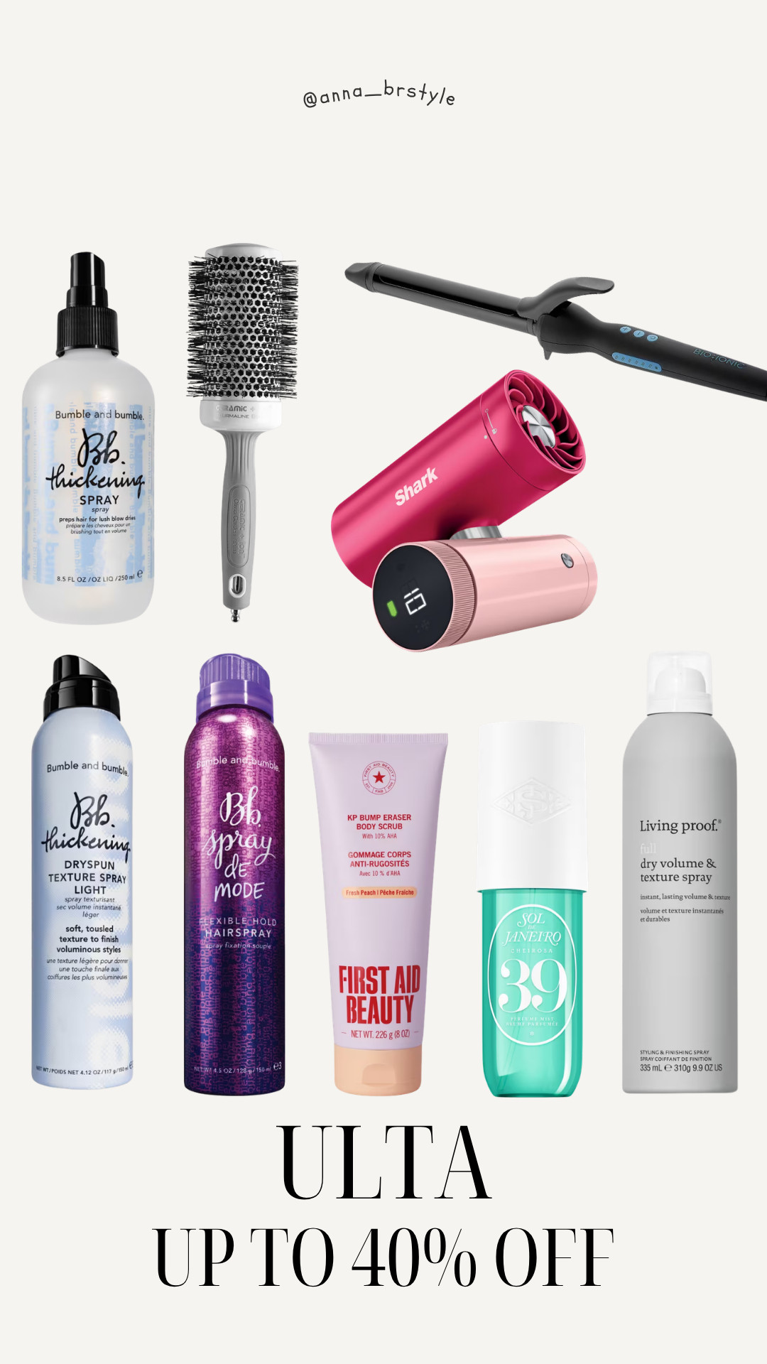 Ulta up to 40% off, Ulta beauty sale, summer beauty favorites, hair care essentials, travel beauty picks, summer self care, Ulta sale, hair products, beauty deals, summer beauty, styling tools 

 #LTKSaleAlert #LTKBeauty